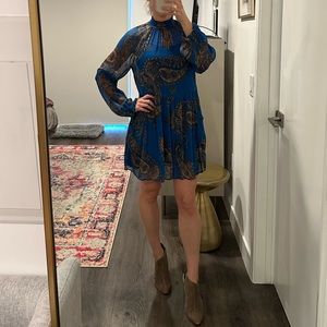 Free People blue dress